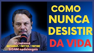 03 FERRAMENTAS QUE TE AJUDARÃO A NUNCA DESISTIR DA VIDA