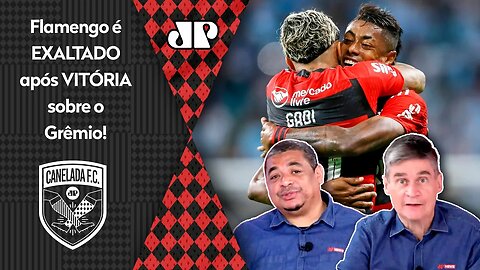 "É COVARDIA! O Flamengo AMASSOU o Grêmio, foi MELHOR EM TUDO e pra mim..." MENGÃO É EXALTADO!