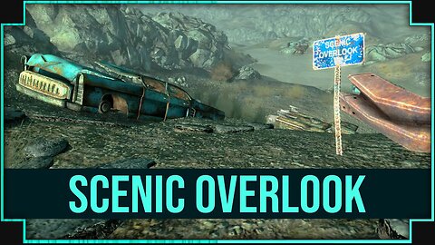 Scenic Overlook in Fallout 3 - Nuclear Lunch With A View!