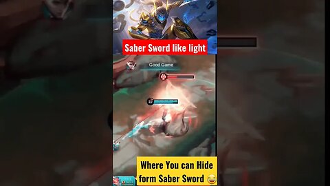 Saber's s Sword Like Light #razimaruyama #savage #mobilelegends #saber