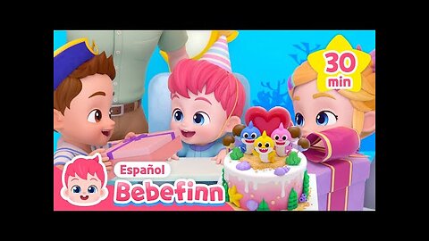 Feliz Cumpleaños🥳 con Bebefinn | Las Mejores Canciones Infantiles | Bebefinn en español