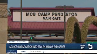 Source: Pendleton marines allegedly stole mass amount of ammo, explosives