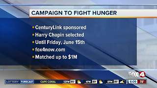 Campaign to Fight Hunger donation drive