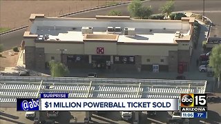 $1 million Powerball ticket sold in Surprise