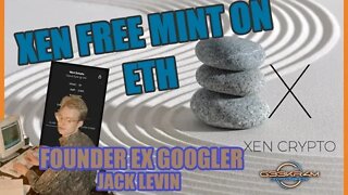 XEN FREE MINT ON ETH CREATED BY JACK LEVIN GOOGLE AND CRPYPTO OF DOING THE GIVEAWAY