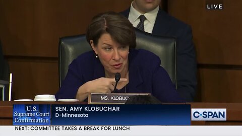 Sen. Klobuchar Asks Judge Ketanji Brown Jackson About Protecting Journalists