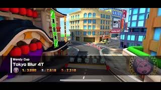 Mario Kart Tour - Tokyo Blur 4T Gameplay