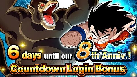 8000+ F2P STONES 6 DAYS FROM 8TH ANNIVERSARY DOKKAN BATTLE GLOBAL F2P STONE GRIND