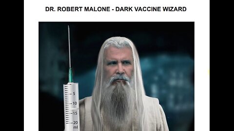 DR ROBERT MALONE -DARK VACCINE WIZARD BY OMAR JORDAN