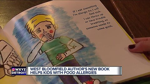 Local author's book helps kids with food allergies