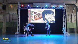 Apresentação Cosplay de Denji e Kobeni do anime Chainsaw Man no 27º Campinas Anime Fest (2022)