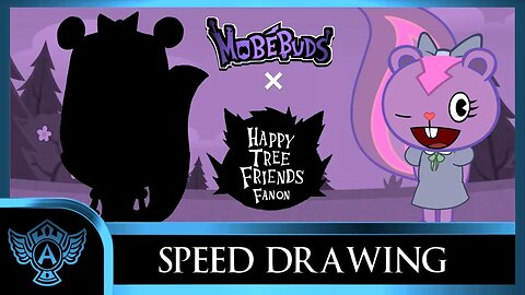 Speed Drawing: Happy Tree Friends Fanon - Sweetie | Mobebuds Style