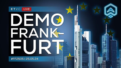 🟥 LIVE | FRANKFURT: Demo zur EUROPA-WAHL | #FFM2504