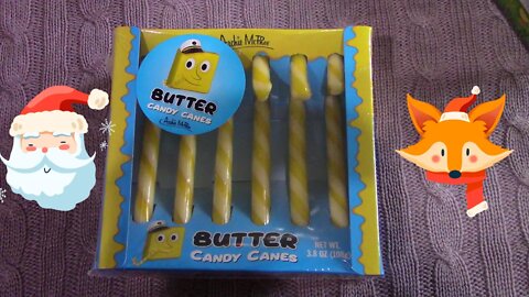 Trying Butter Flavored Candy canes By Archie Mcphee ⛄