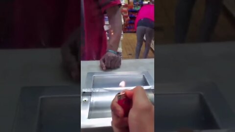 Giving pinky lighter to a man 😂