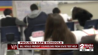 Bill would prevent counselors from state test help