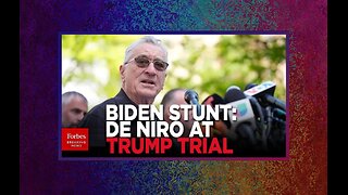 Robert De Niro Stumps For Biden; MAGA Crowd SPARs with the POS