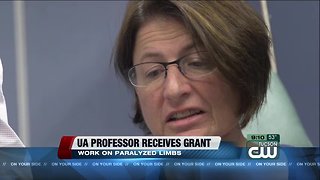 UA physiology professor receives grant for work on paralysis