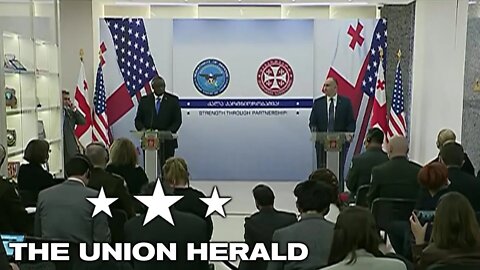 Secretary of Defense Austin and Defense Minister of Georgia Burchuladze Joint Press Conference