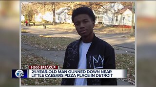 Mother speaks out, hoping to find person who murdered 21-year-old son in Detroit