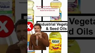 Seed Oils Meme Watching People Gain Weight Health Wellness Nutrition Facts #capcut #health #funny