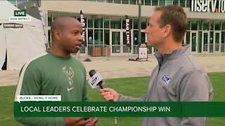 Local leaders celebrate championship win
