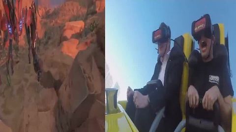 New virtual reality coaster opens at New York-New York hotel-casino