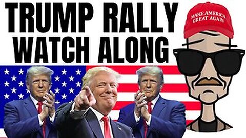 🟢 CANCELLED DUE TO WEATHER | Trump Watch Along | Trump Rally | Trump 2024 | Trump Live Stream | LIVE STREAM | 2024 Election