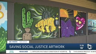 Saving social justice artwork