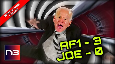 Air Force One Stairs Strike AGAIN - Watch Biden Nearly Faceplant while Climbing up to the Aircraft