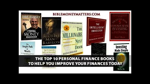 The Top 10 Personal Finance Books To Help You Improve Your Finances Today