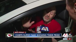 Chiefs super fans show their pride