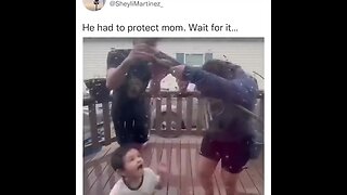 Must protect mom.