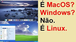 Pearl9 Linux com temas MacOS e Windows