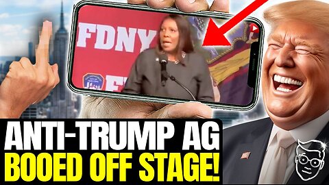 🚨New York Firefighters & Cops SCREAM Trump-Hating Attorney General OFF Stage! Chant:‘TRUMP! TRUMP!’