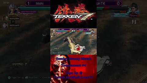 Tekken 7 PC SMMT #4 Losers Finals Match 2 #shorts #tekken7 #pcgaming