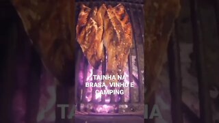 TAINHA NA BRASA, VINHO E CAMPING NO DOMINGÃO