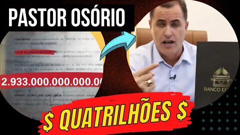 PASTOR OSÓRIO ACUSADO DE DAR GOLPES MILIONÁRIOS