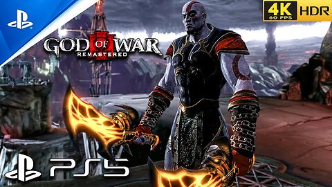 (PS5) GOD OF WAR 3 REMASTERED - Dominus VS Poseidon | ULTRA Graphics Gameplay [4K 60FPS HDR]