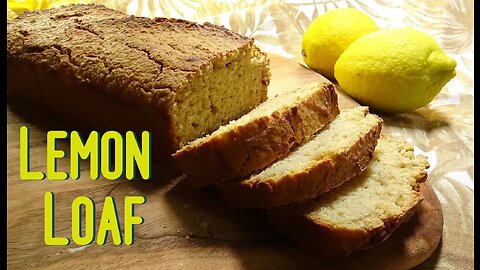 How to make Lemon Loaf Cake! Lemon Pound Cake (feat.R2)
