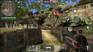 FPS Shooting Game 2 World War (Gameplay On)