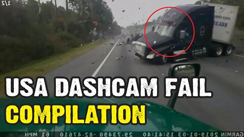 Idiots In Cars - US Car Crash Compilation 2022 - Dashcam Road Rage #02