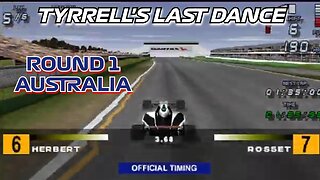 Tyrrell's Last Dance | Round 1: Australian Grand Prix Race | Formula 1 '98 (PS1)