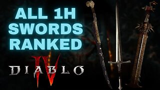 Diablo 4 - All 18 Swords Ranked from WORST to BEST