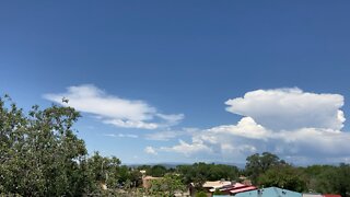 Thunderheads approaching