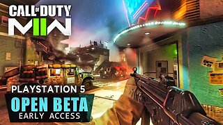 MODERN WARFARE 2 - Multiplayer Gameplay & PS5 Exclusive Beta 😵 (Call of Duty MW2 PS5 & Xbox)