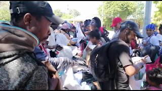 South Africa - Cape Town - World Homeless Day (Video) (nru)