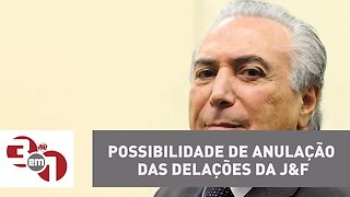 Presidente Michel Temer reage com serenidade à possibilidade de anulação das delações da J&F