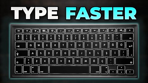 How I Learned to Type Faster (Touch Typing)