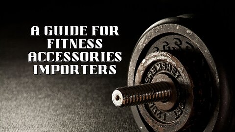 ISF Filing For Fitness Accessories